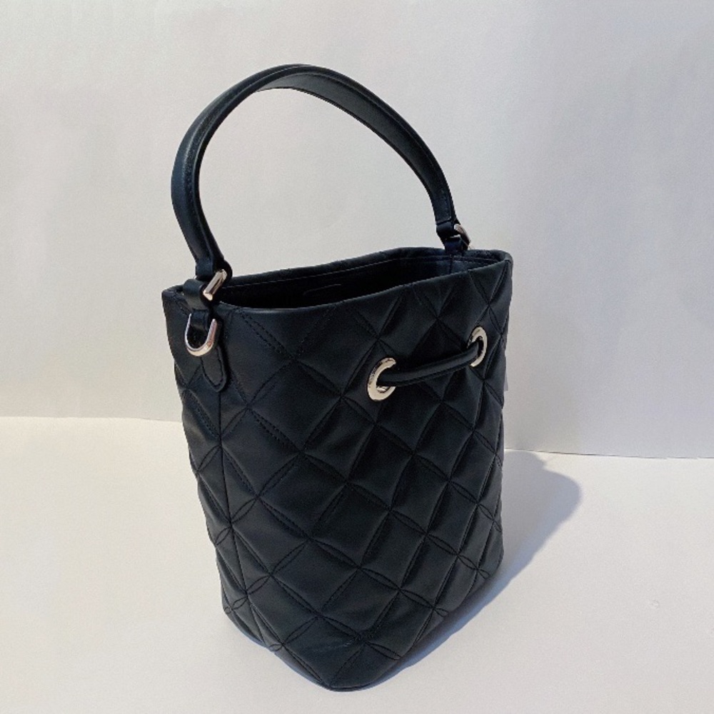 ♠️Kate Spade Natalia Small Quilted Bucket Bag BLK - Picture 3 of 11